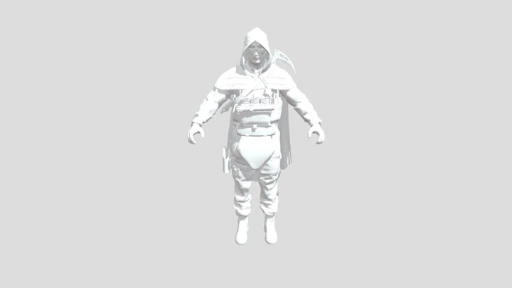 Blank ghost model 3D Model