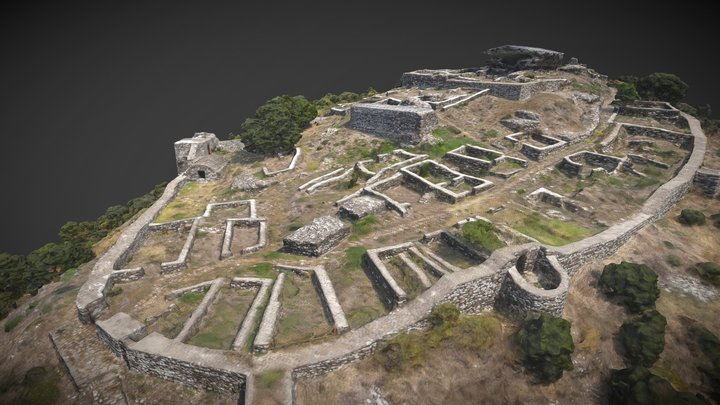 Artemision Castle, Rentina, 2009 3D Model