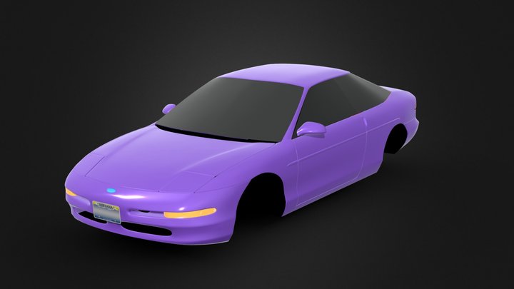 1993-97 Ford Probe GT (WIP) 3D Model