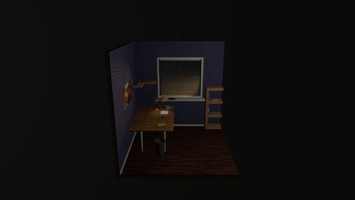 lofi blender models to relax/study to | WIP 3D Model