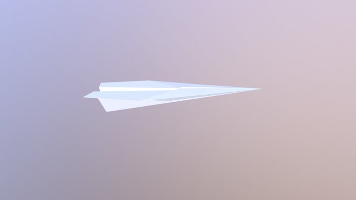 Airplane Traditional 3D Model