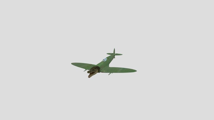 Bombardino Crocodino 2 3D Model