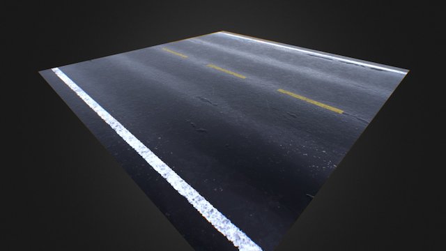 Road Texture 3D Model