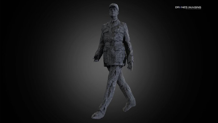 Général de Gaulle - Paris 3D Model
