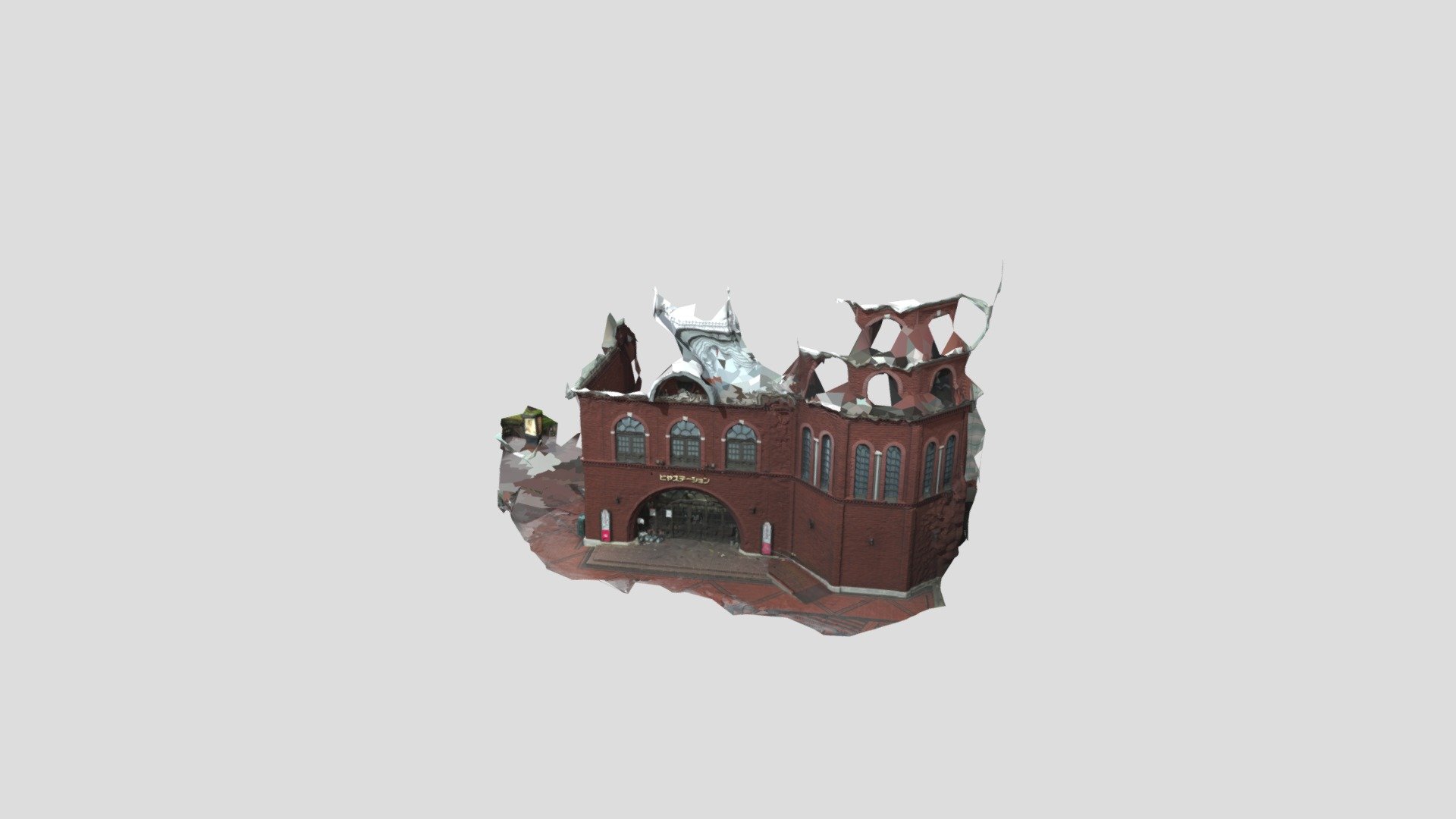 [3DF Zephyr test 02] Ebisu garden place