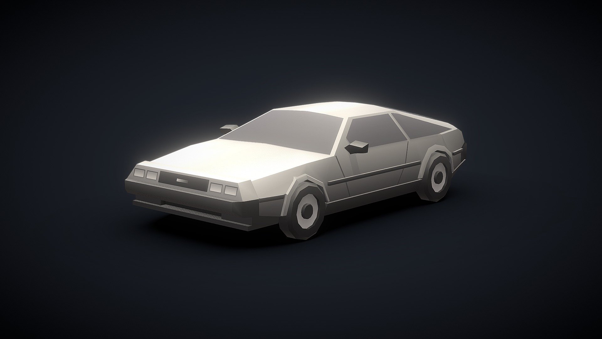 DMC12 - Low Poly