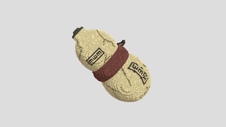 Gaara gourd 3D Model