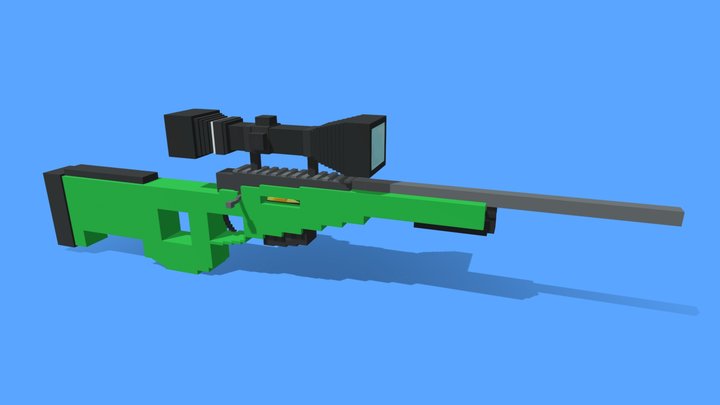 Awp sniper 3D Model