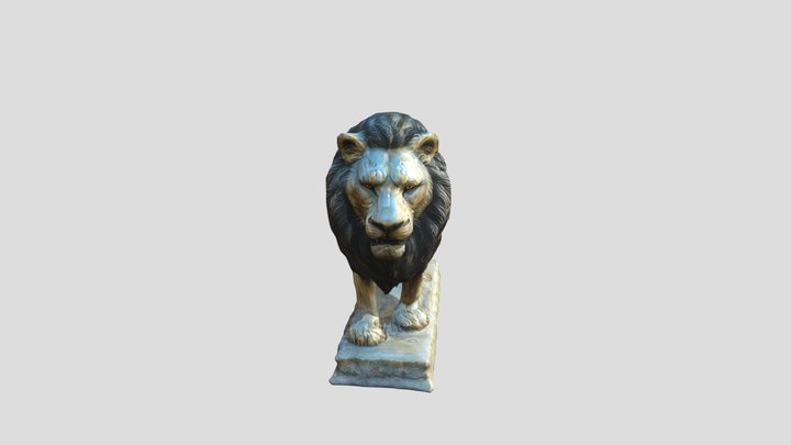 Roaring Lion 3D Model