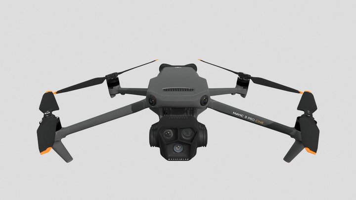 DJI Mavic 3 Pro 3D Model