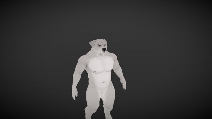 Bulldog 3D Model