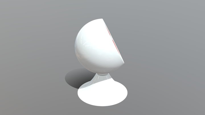 Ball Chair 3D Model