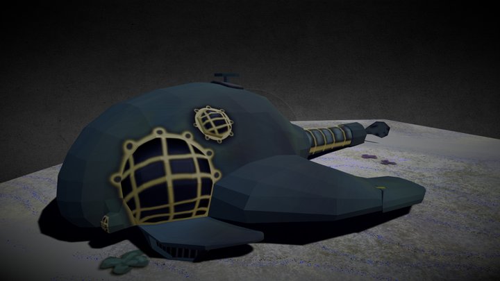 Submarine 3D Model