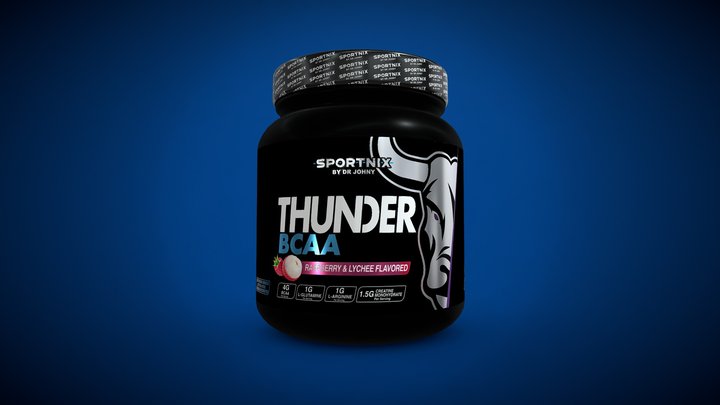 SPORTNIX | BCAA RASBERRY 3D Model