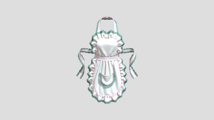 Stylish Frilly Apron