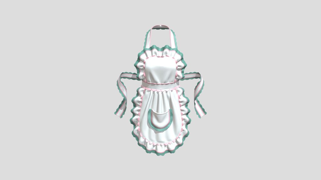 Stylish Frilly Apron