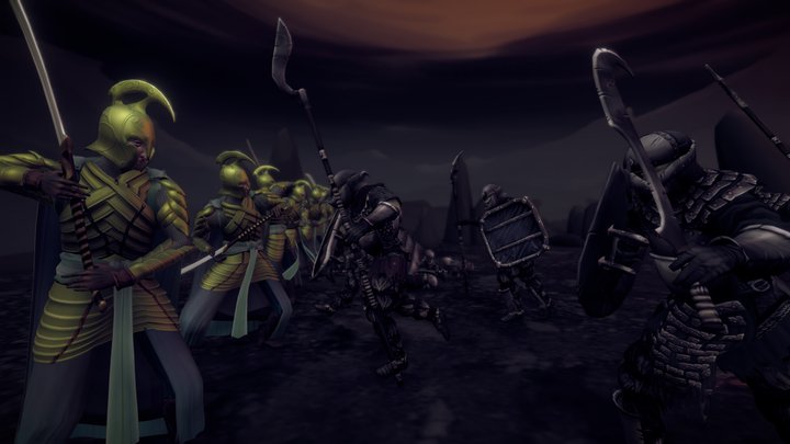 The Last Alliance (Battle of Dagorlad) 3D Model
