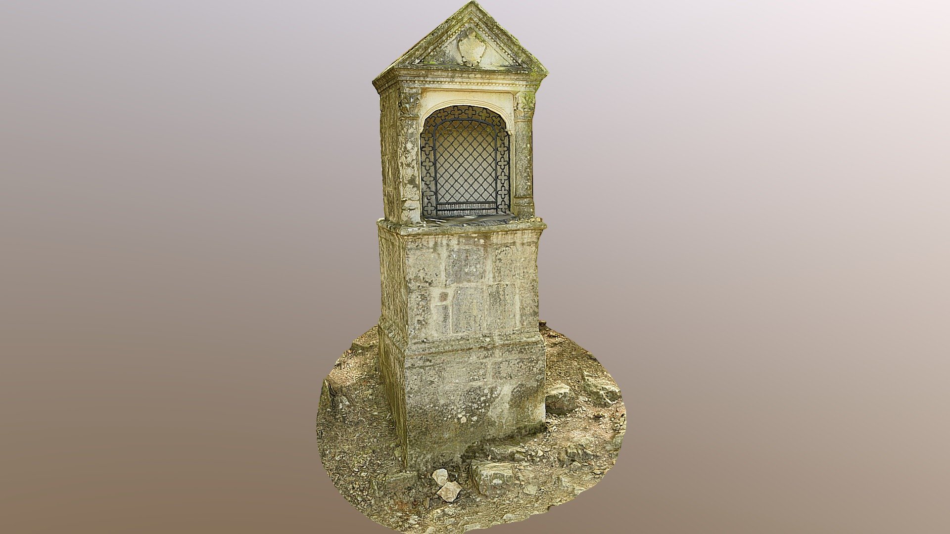 Oratoire 2 de la Sainte Baume 3D model by Office National des Forêts (ONF) [08237dc] Sketchfab