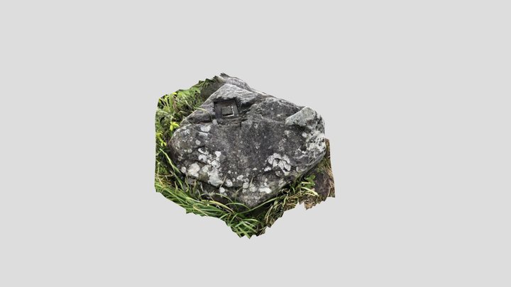 triangulation station-point on  Shirato,Nagasaki 3D Model