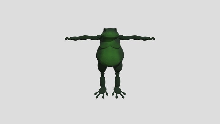 Froggy_TPose 3D Model