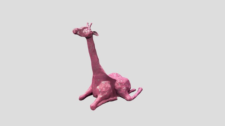 Giraffe Full 3D Model