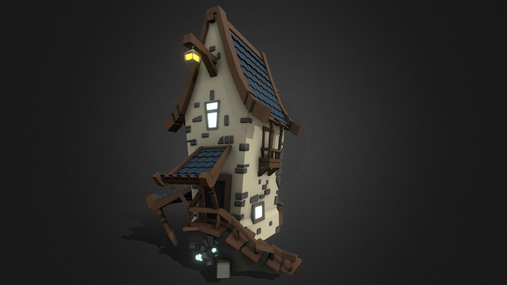 Stylised House - Sketchfab 3D Model