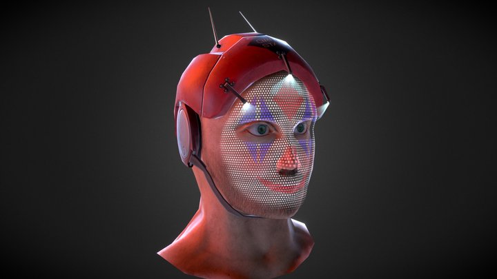 Sci-Fi Circus Staff 3D Model