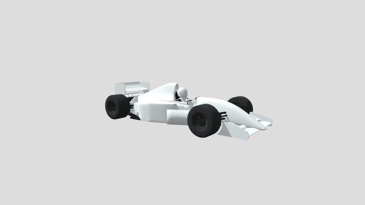 McLaren Mp4-8 3D Model