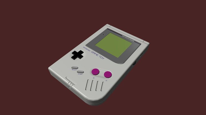 Game Boy / Game Toy 3D Model