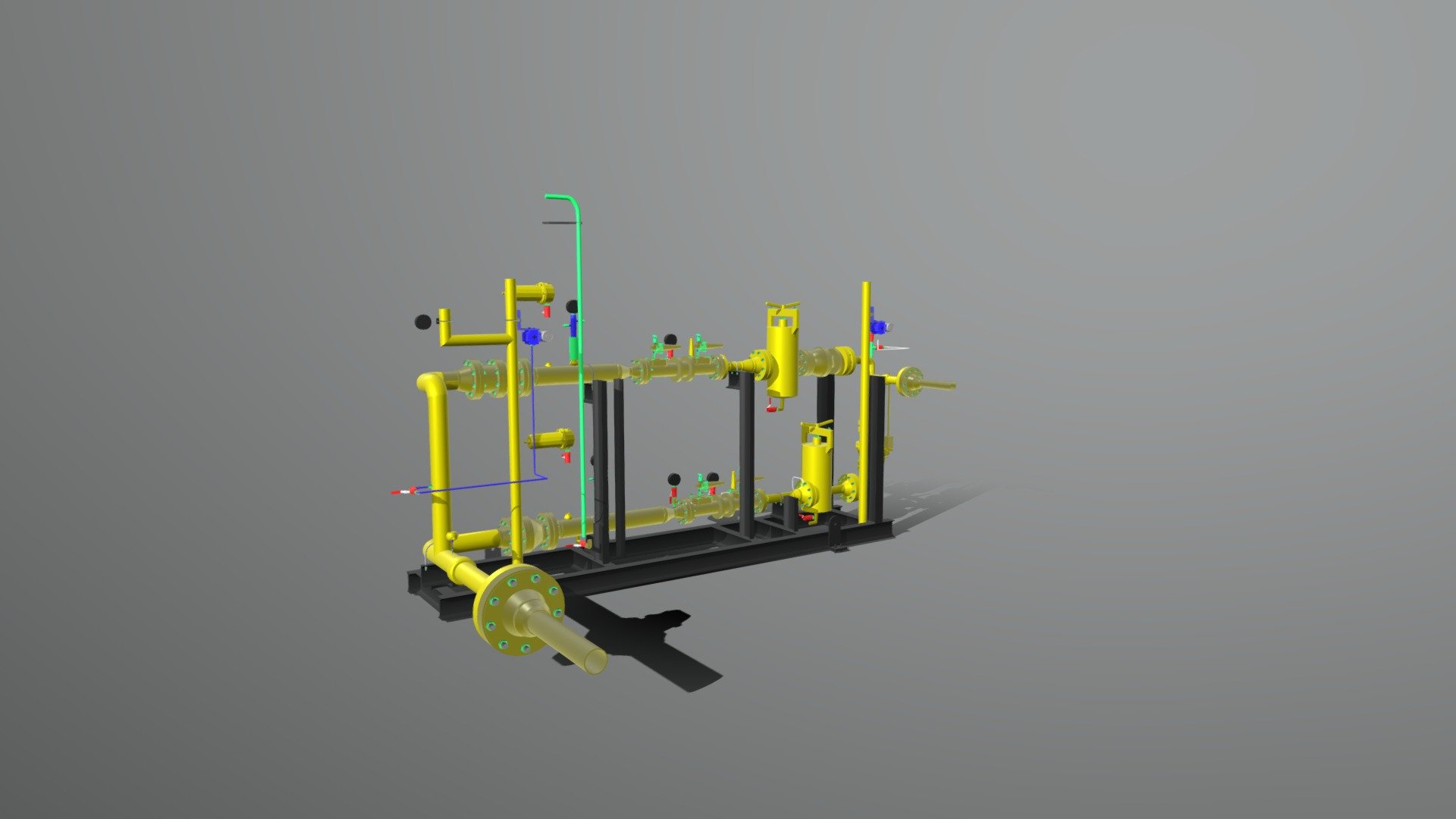 ERP ( estação de redução de pressão - GNV )