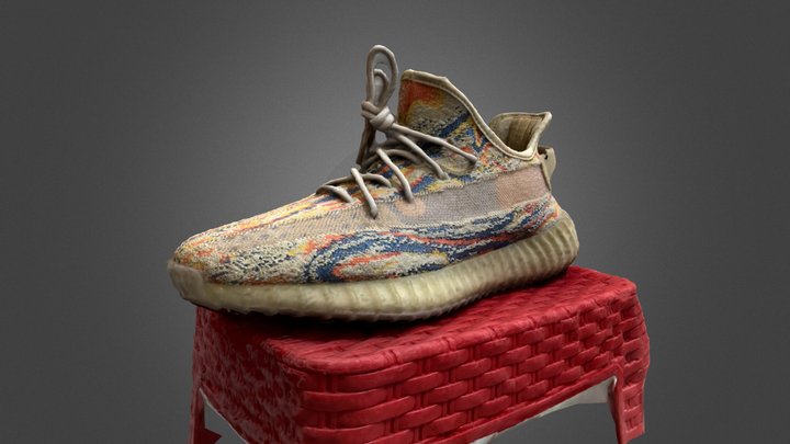 Yeezy 350 MX Oat 3D Model