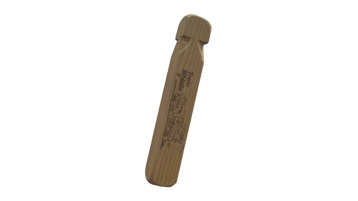 Wooden Children's Toy Train Whistle – Modèle 3D gratuit STL