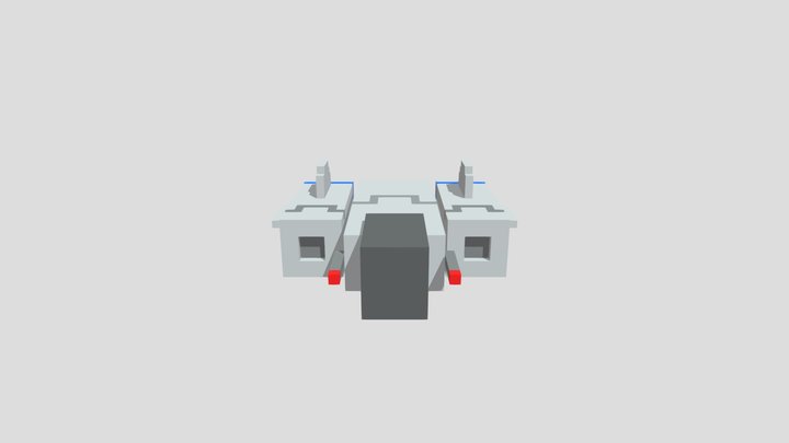 space rocket 3D Model