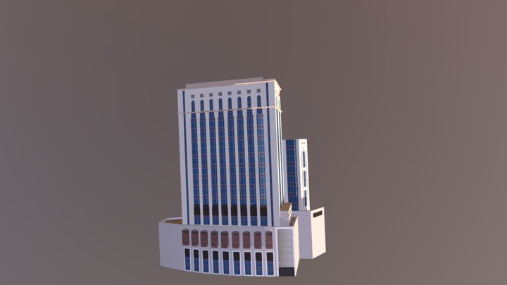Saudi Arabia MAKKAH-MARRIOTT-HOTEL 3D Model