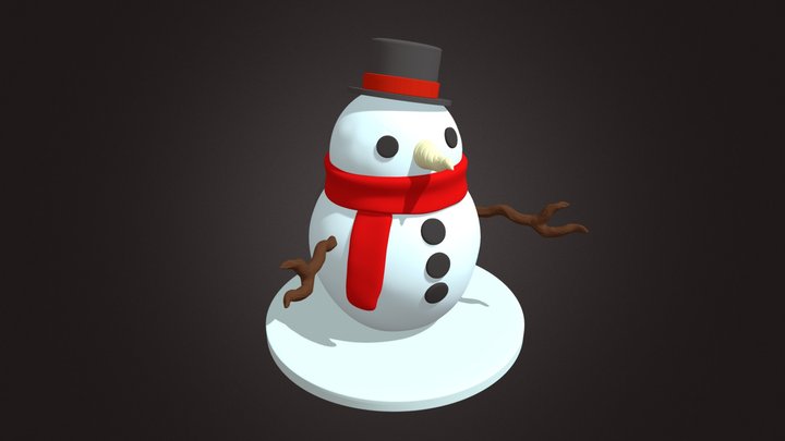 SNOWMAN 3D Model