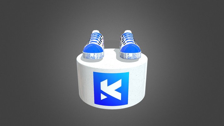 Sneakers KLUBX Metaverse 3D Model