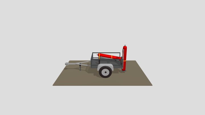 Remolque OP1 3D Model