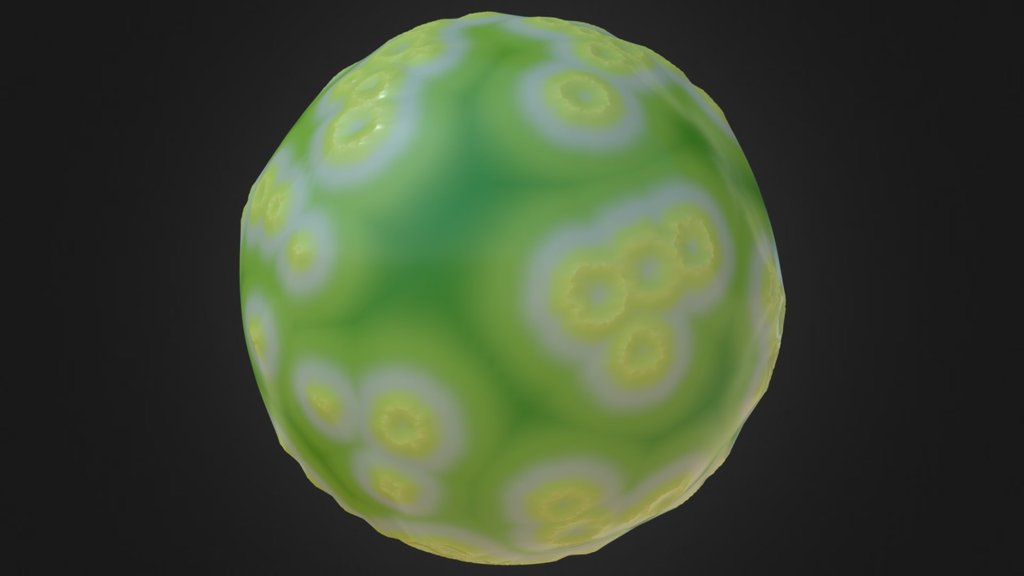 Crater Pocked Planet