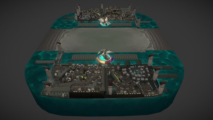Escenario - Puerto de Istal 3D Model