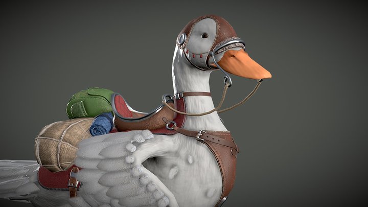 Traveler's duck 3D Model