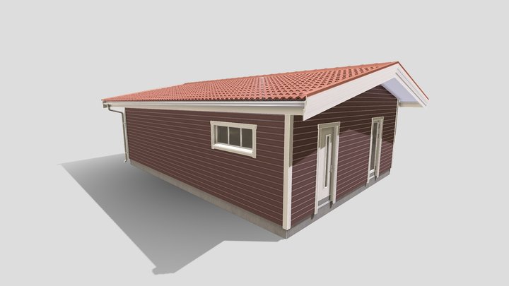 ALNÖ-USLAND 4_73 komplementbyggnad 3D Model