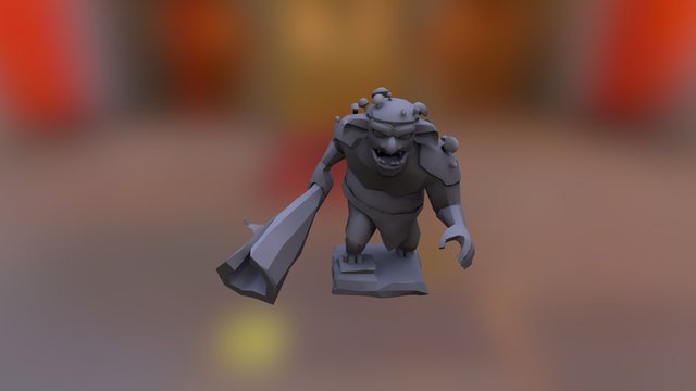 Troll AO2 3D Model