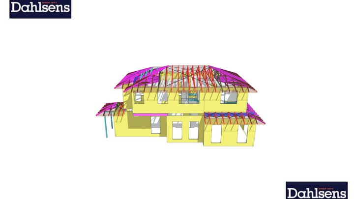 702304- TRUSSES 3D Model