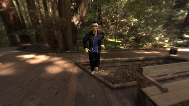 Run And Swing 3D Model