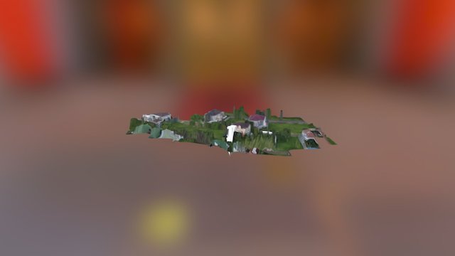Ruko sindang barang 3D Model