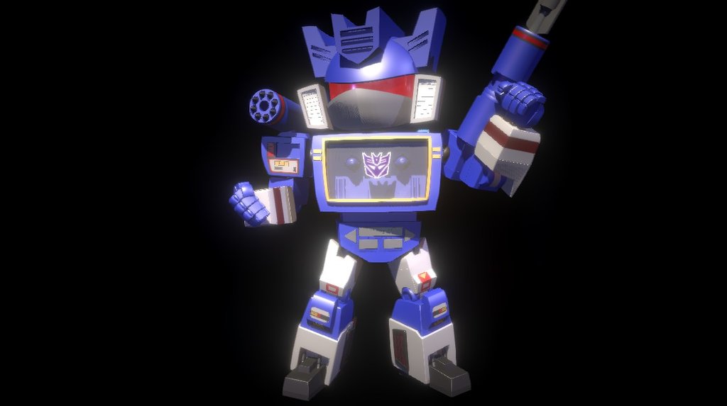 [TRANSFORMERS:PRIME] -Rigged character- SOUNDWAVE 3Dmodel