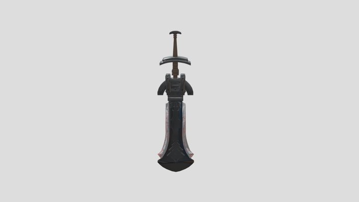 Sci Fi sword 3D Model