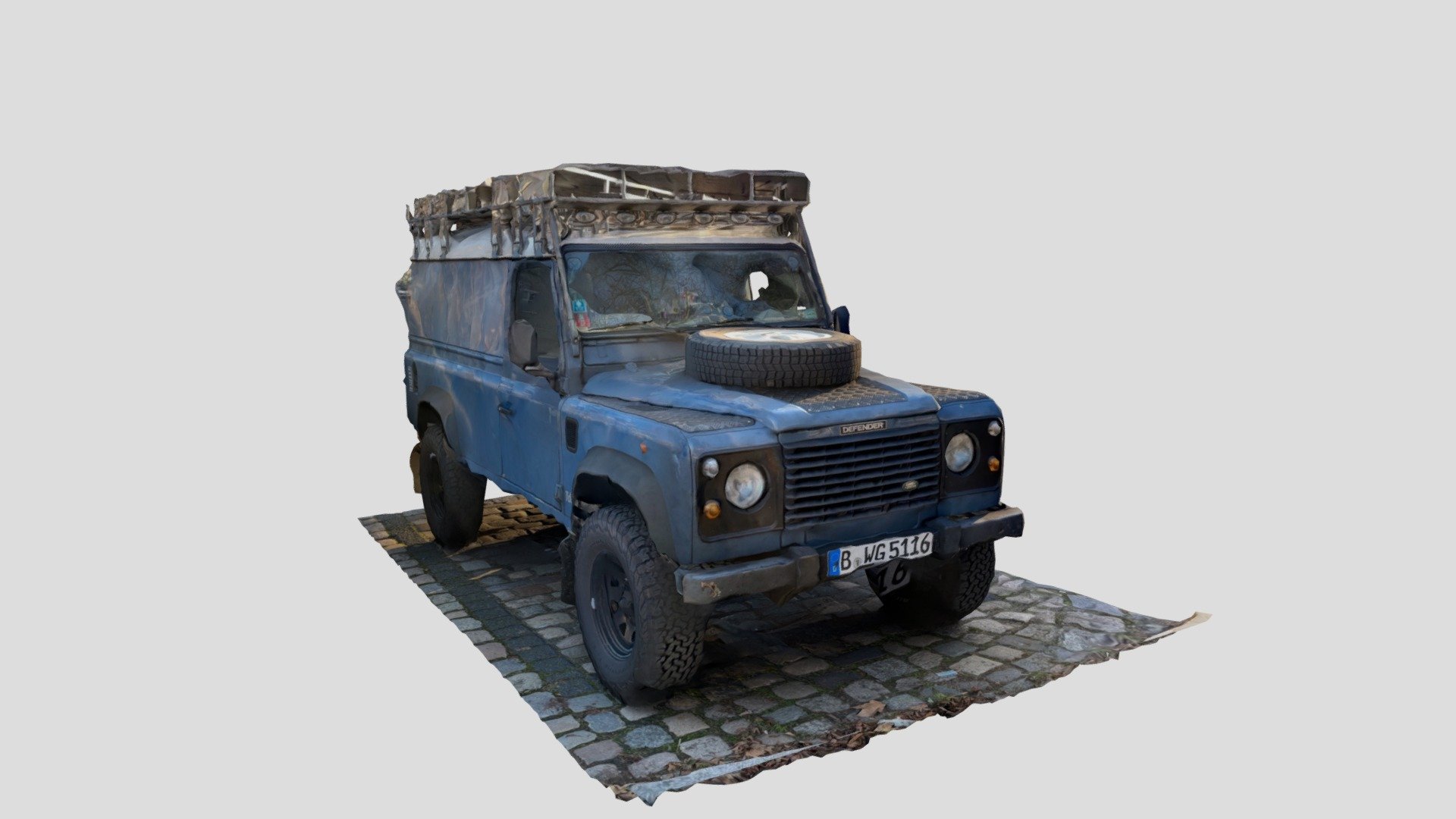 Land Rover Defender (Polycam Photo Mode)