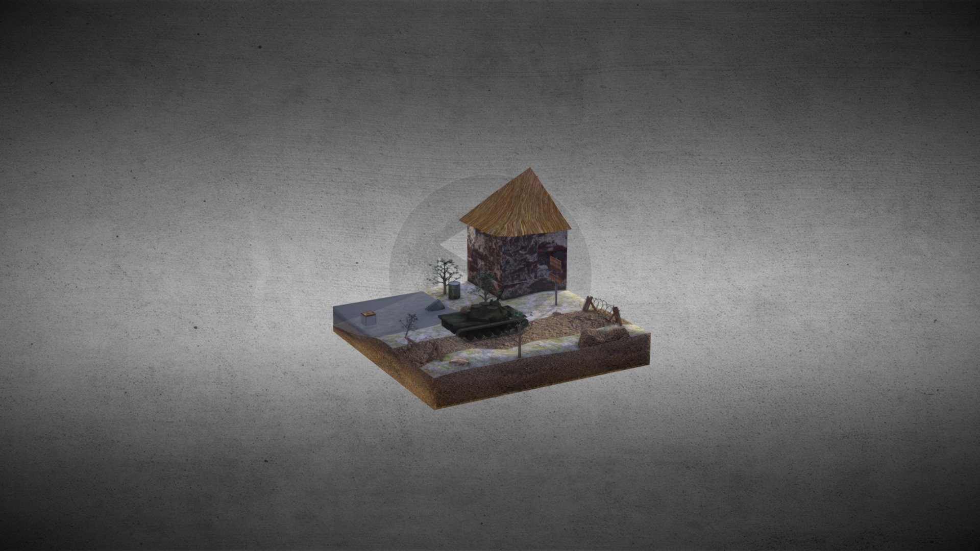 WWII Diorama Miléd Hammoud
