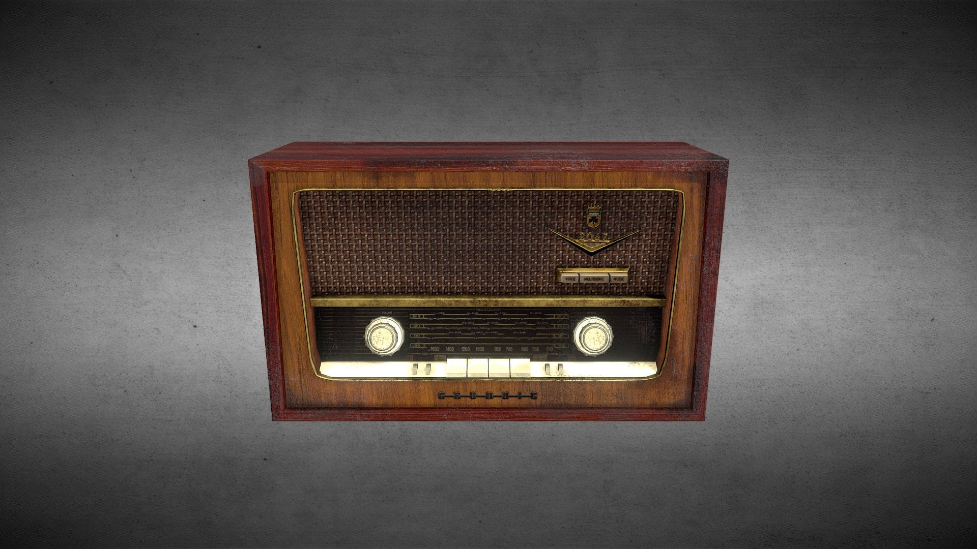 Grundig Radio - #RetroElectronicsChallenge
